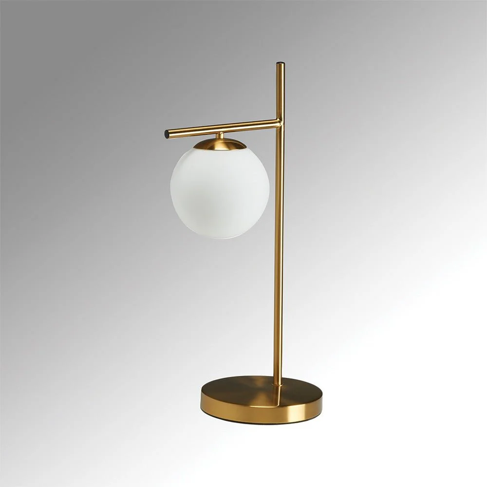 Birtley Polished Brass Table Lamp