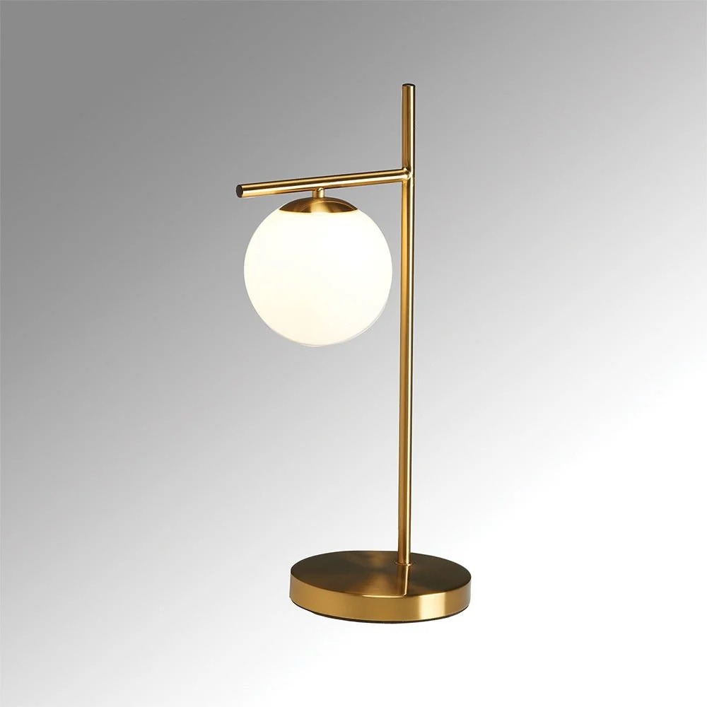 Birtley Polished Brass Table Lamp - Image 2