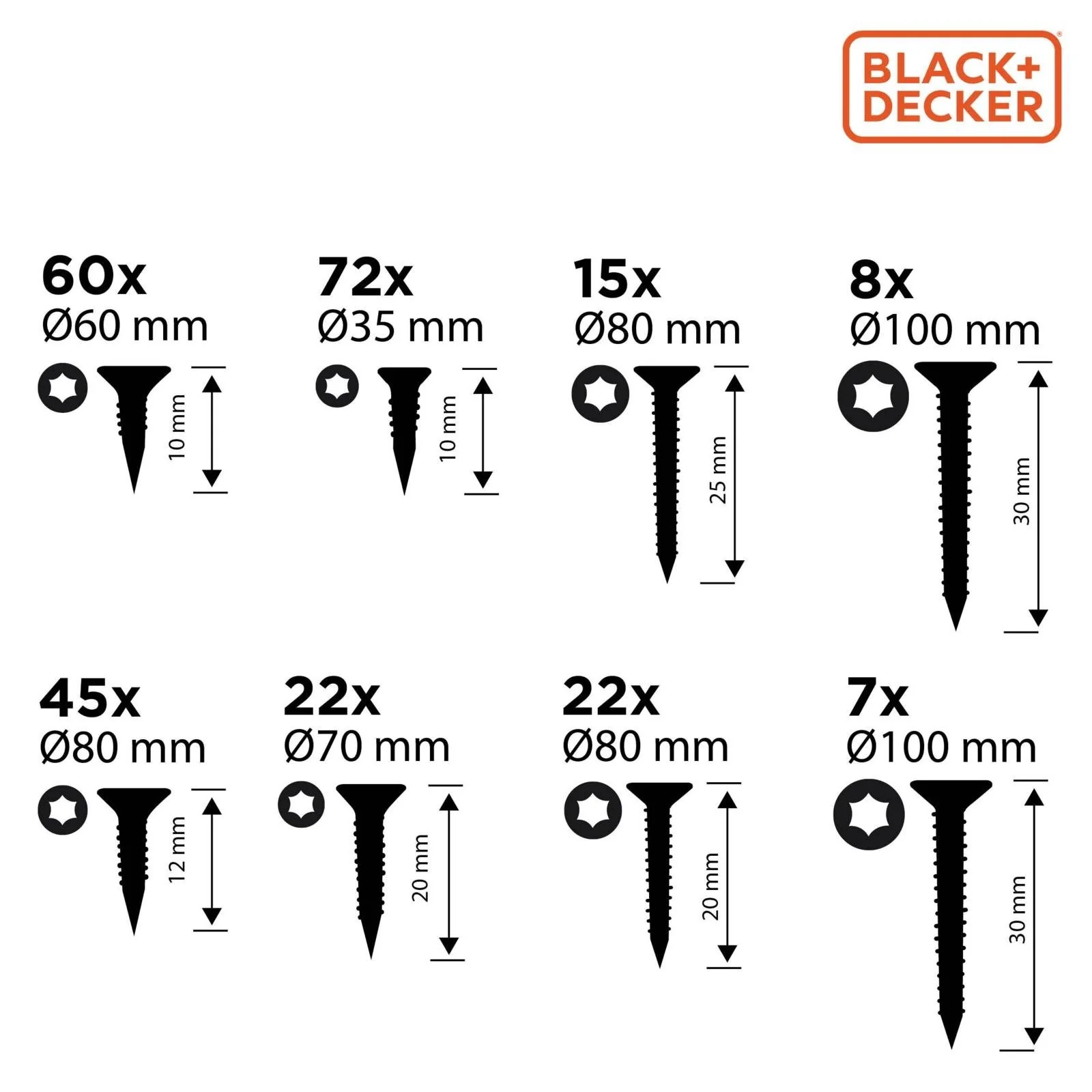BLACK+DECKER 265-Piece Screw Assortment - Image 4