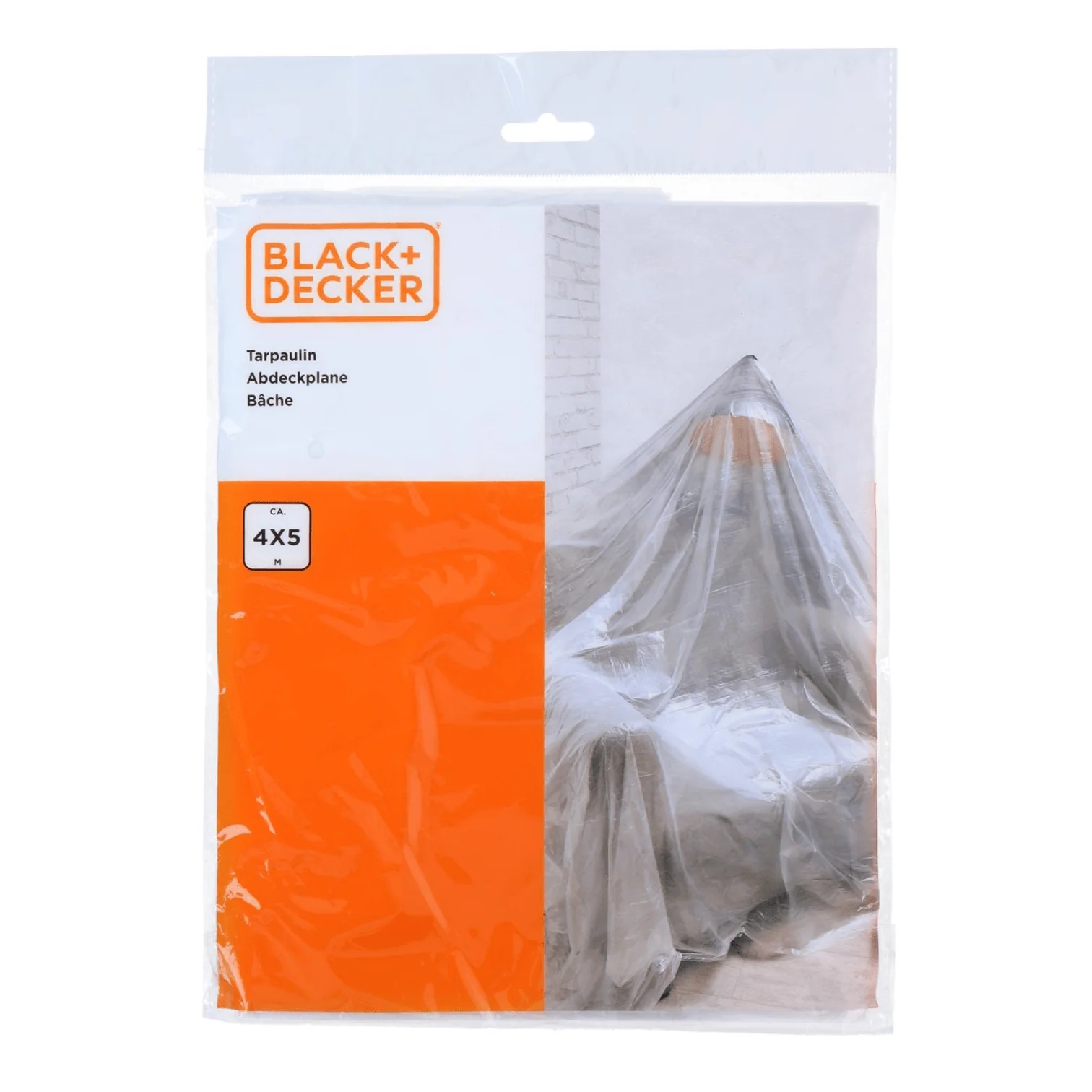 BLACK+DECKER Tarpaulin 4 x 5m