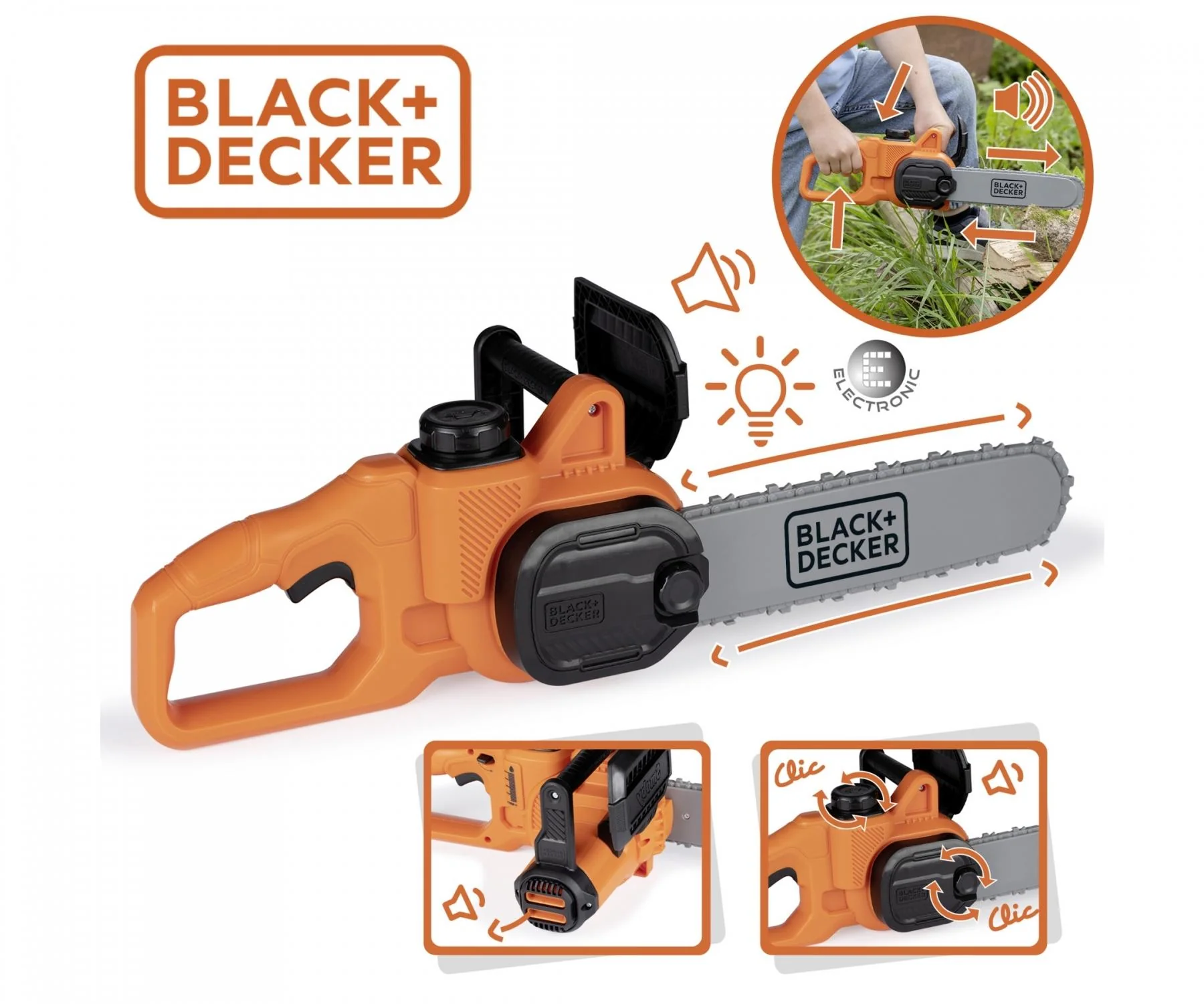 Black & Decker Toy Chainsaw - Image 3