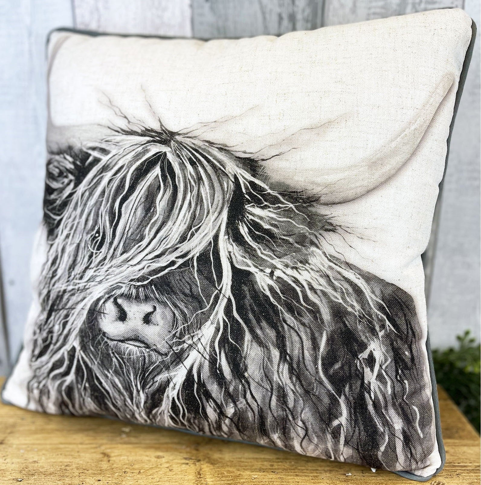 Black & White Cow Cushion