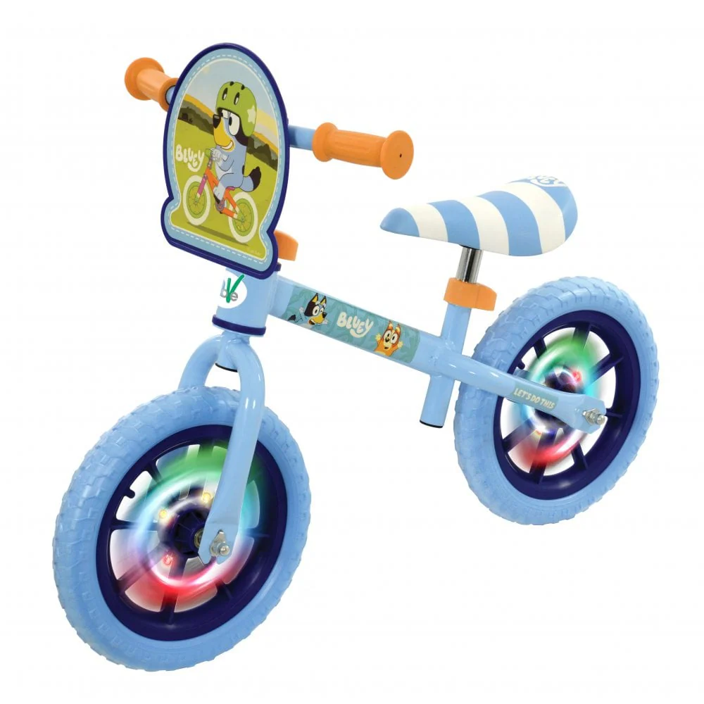 Bluey 12" Balance Bike with Light up Wheels