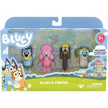 Bluey 4 Figure Pack