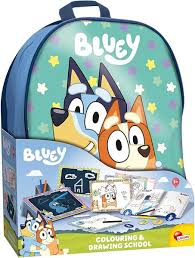 Bluey Colouring & Drawing Backpack