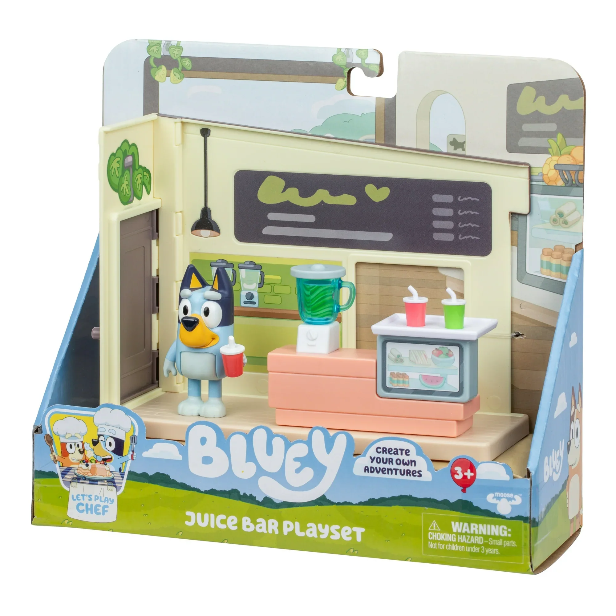 Bluey Lets Play Chef Mini Playset - Juice Bar