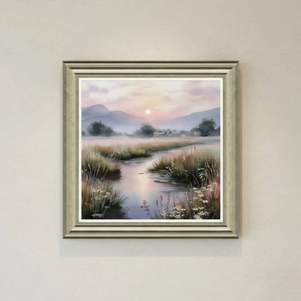 Blush Meadow II HF Framed Picture - MP143 - Image 2