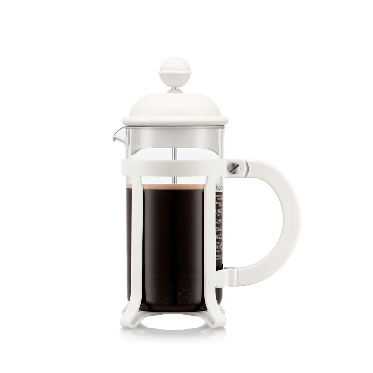 Bodum Java French Press Coffee Maker, 3 cup, 0.35 l, 12 oz White