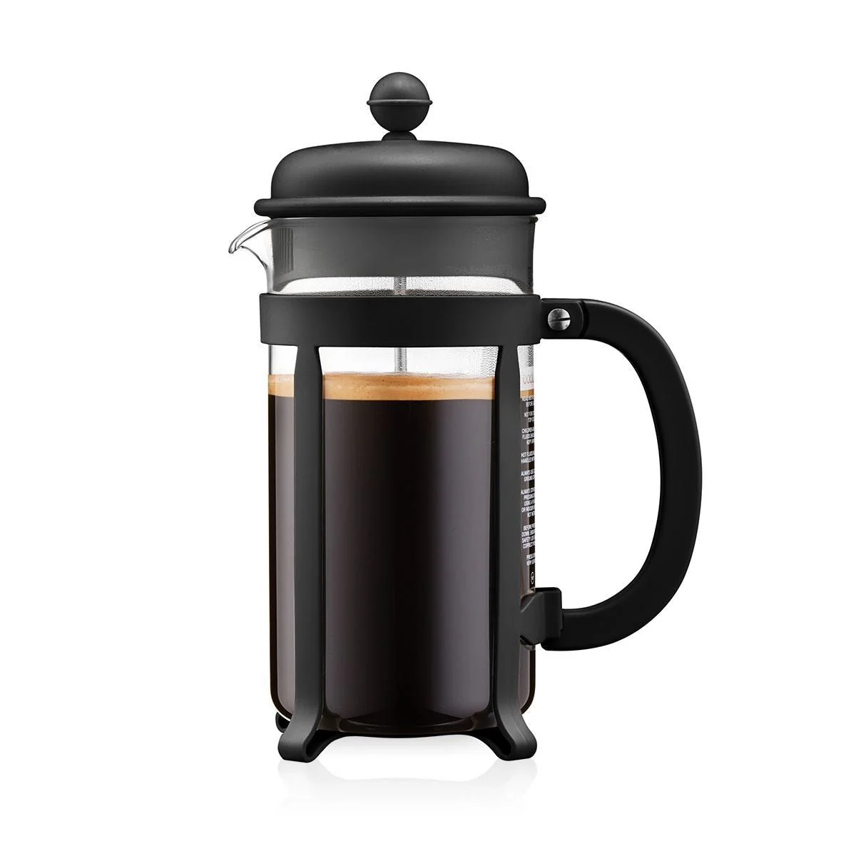 Bodum Java French Press Coffee Maker, 8 cup, 1.0 l, 34 oz Black