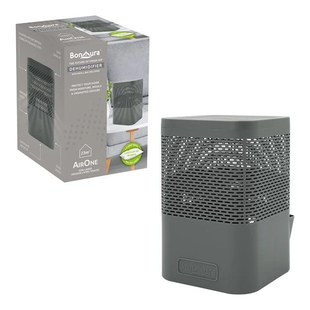 Bonura AirOne Classic Dehumidifier – 680g (Grey)