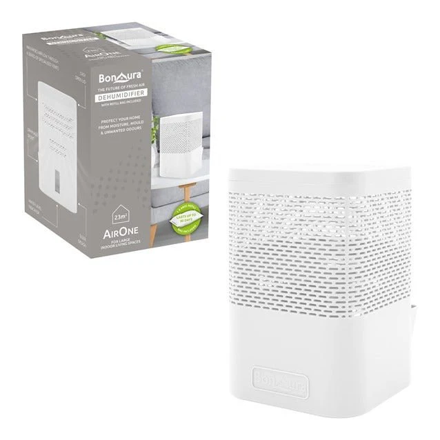 Bonura AirOne Classic Dehumidifier – 680g (White)