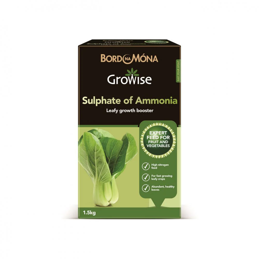 Bord na Mona Growise Sulphate of Ammonia - 1.5kg - Image 2