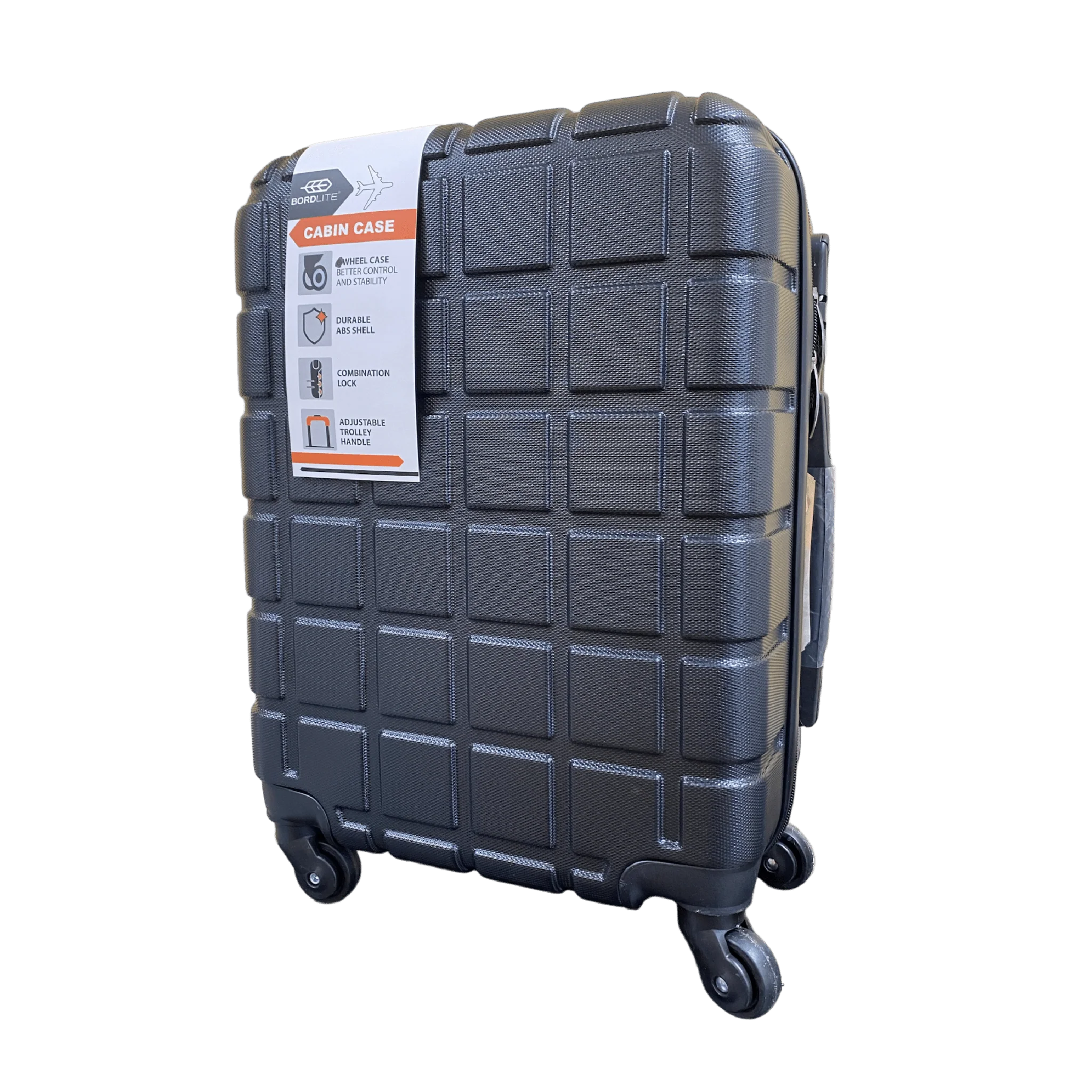 BordLite Cabin-sized Carry-on Suitcase Black