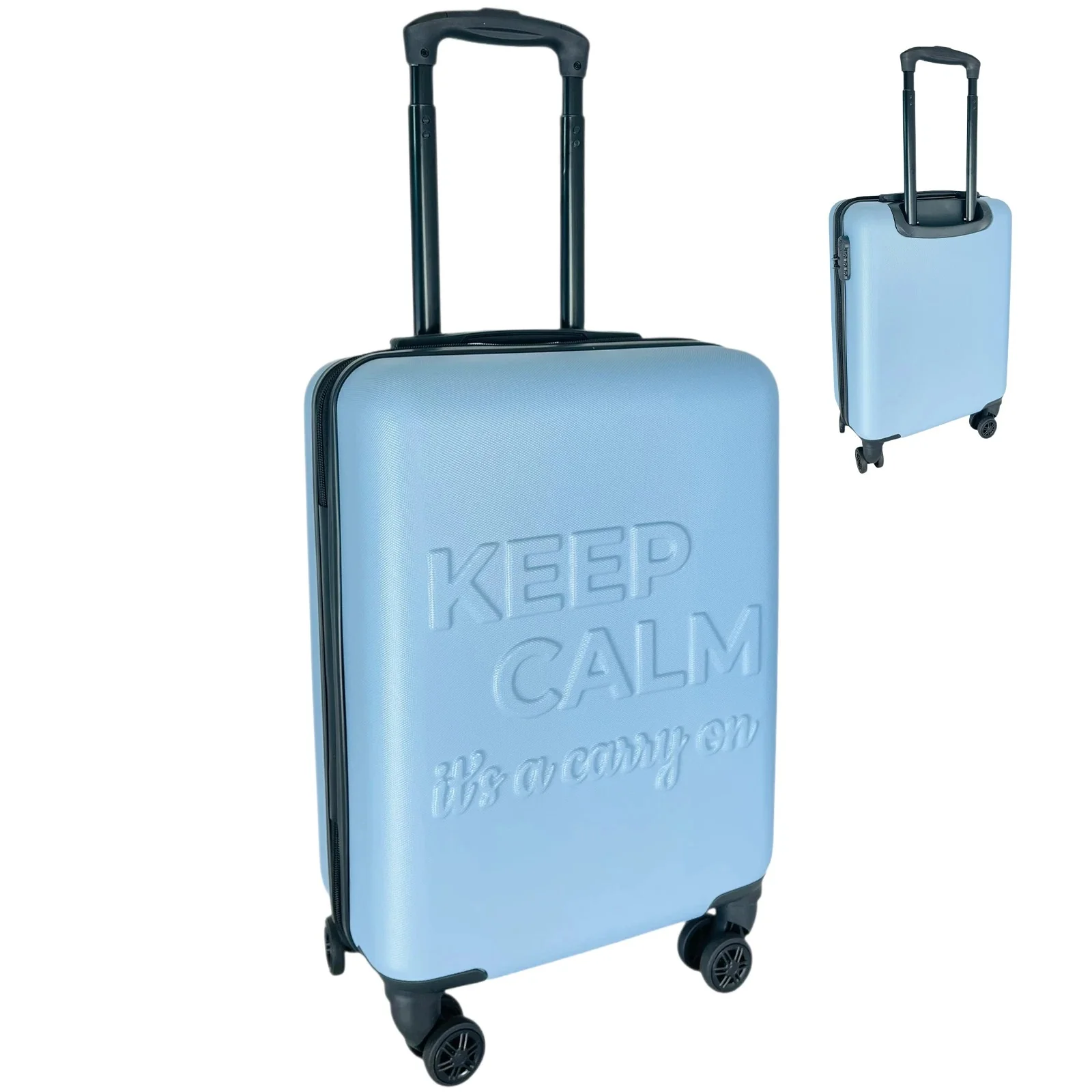 Bordlite Keep Calm, It's a Carry On Cabin Case 54 x 36 x 20cm – Blue