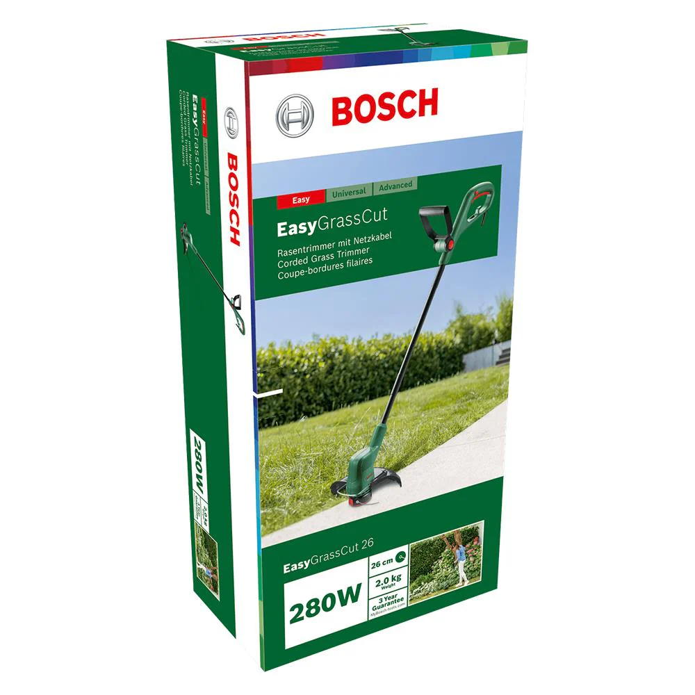 Bosch Corded Easy Grass Cut 26 Grass Strimmer | 06008C1j71 - Image 3