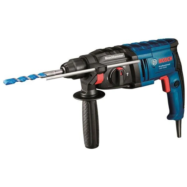 Bosch GBH2000 SDS-Plus Rotary Hammer Drill with Carry Case 110V - Image 2