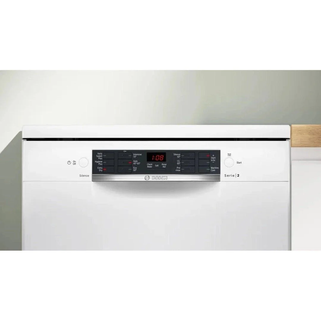 Bosch Series 2 free-standing dishwasher 60 cm White | SMS26AW08G - Image 3