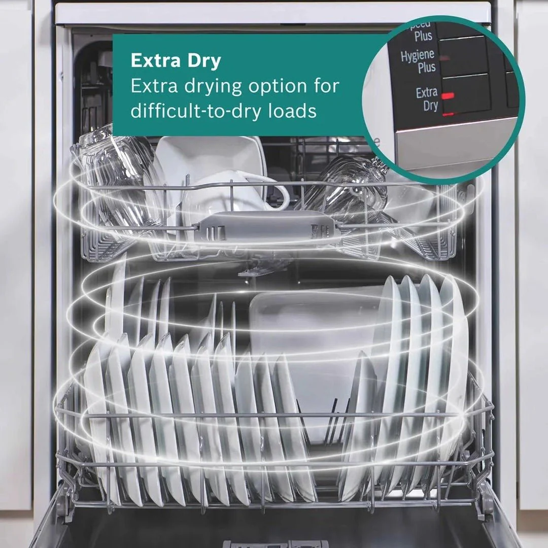 Bosch Series 2 free-standing dishwasher 60 cm White | SMS26AW08G - Image 7