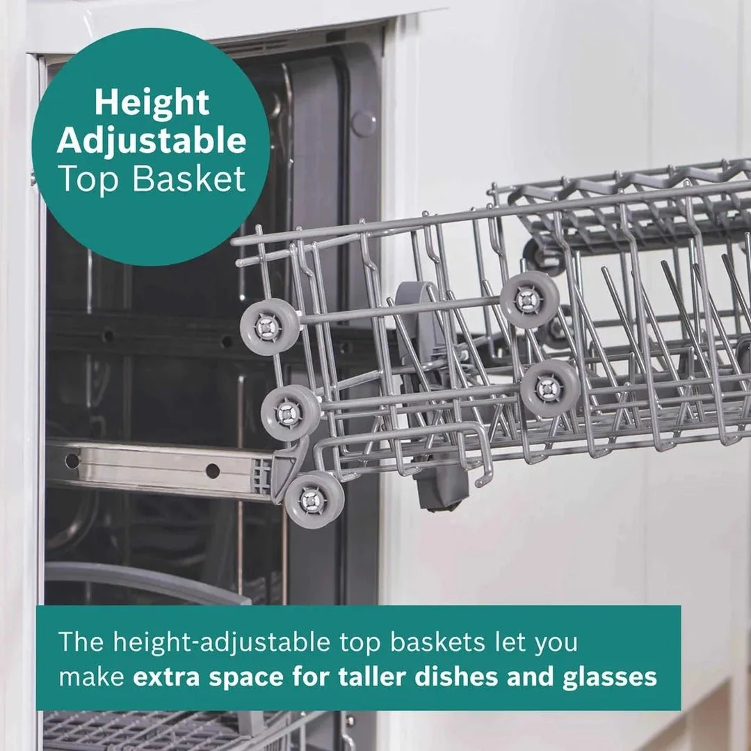Bosch Series 2 free-standing dishwasher 60 cm White | SMS26AW08G - Image 9