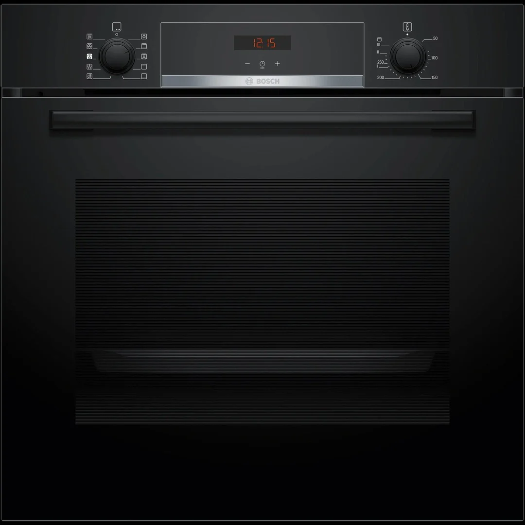 Bosch Series 4 Built-in oven with added steam function 60 x 60 cm Black | HQA534BB3B
