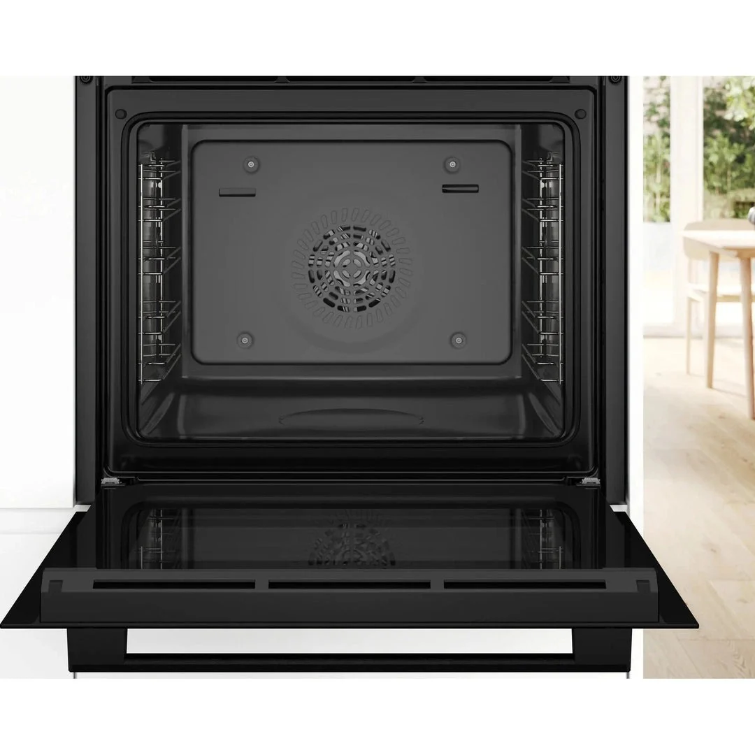 Bosch Series 4 Built-in oven with added steam function 60 x 60 cm Black | HQA534BB3B - Image 5