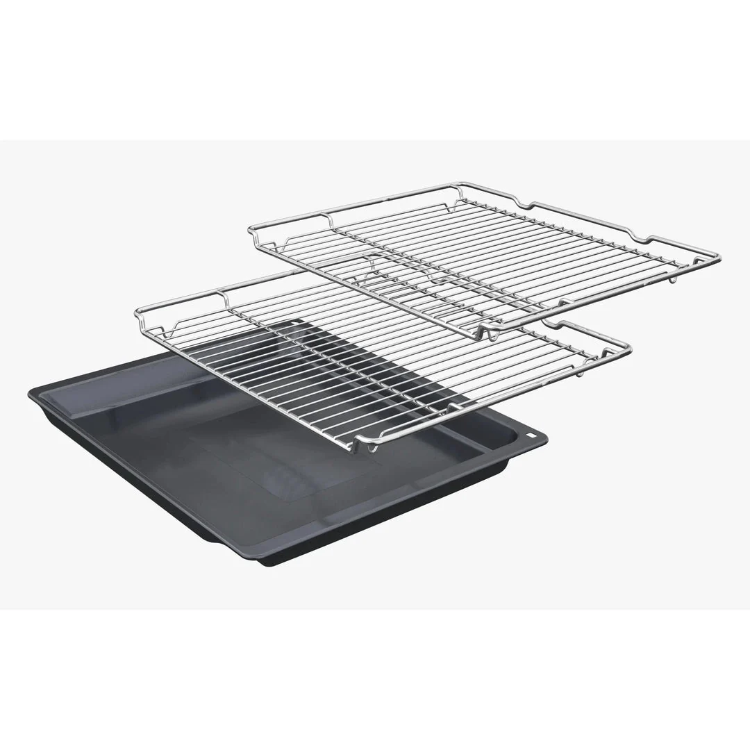 Bosch Series 4 Built-in oven with added steam function 60 x 60 cm Black | HQA534BB3B - Image 6