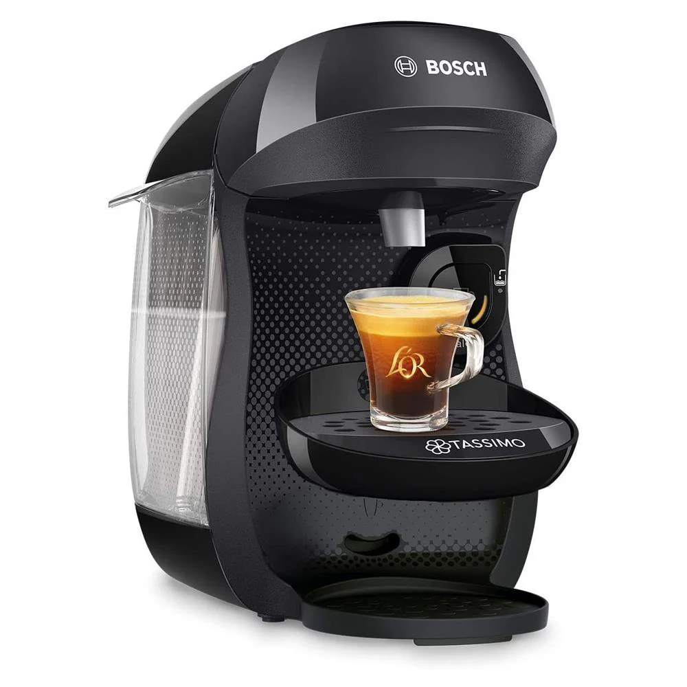 Bosch Tassimo Happy Pod Coffee Machine - Black