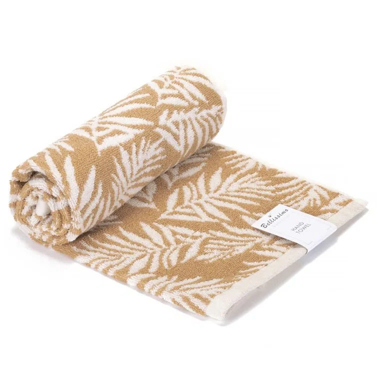 Botanical Bath Towel Single Beige