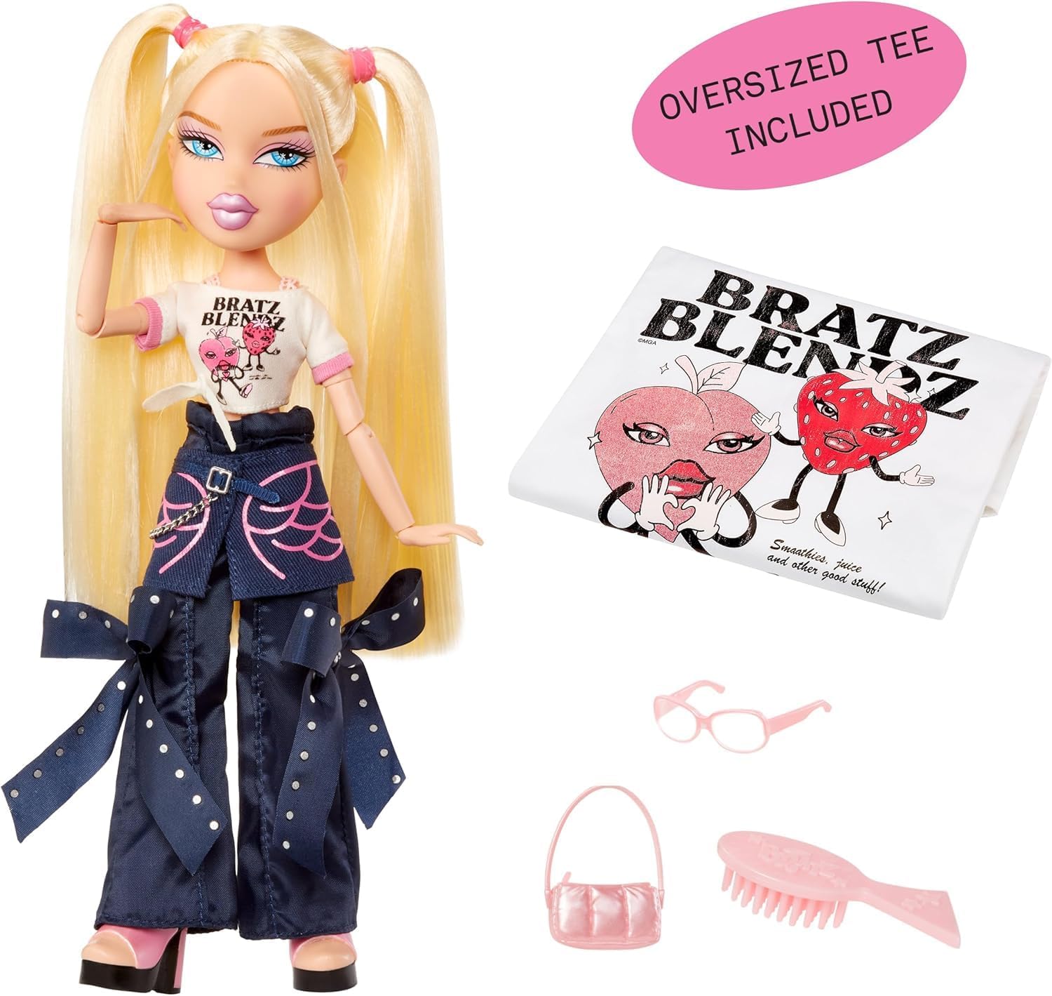Bratz Stylin' Cloe - Fashion Doll with Customisable T-Shirt - Image 2