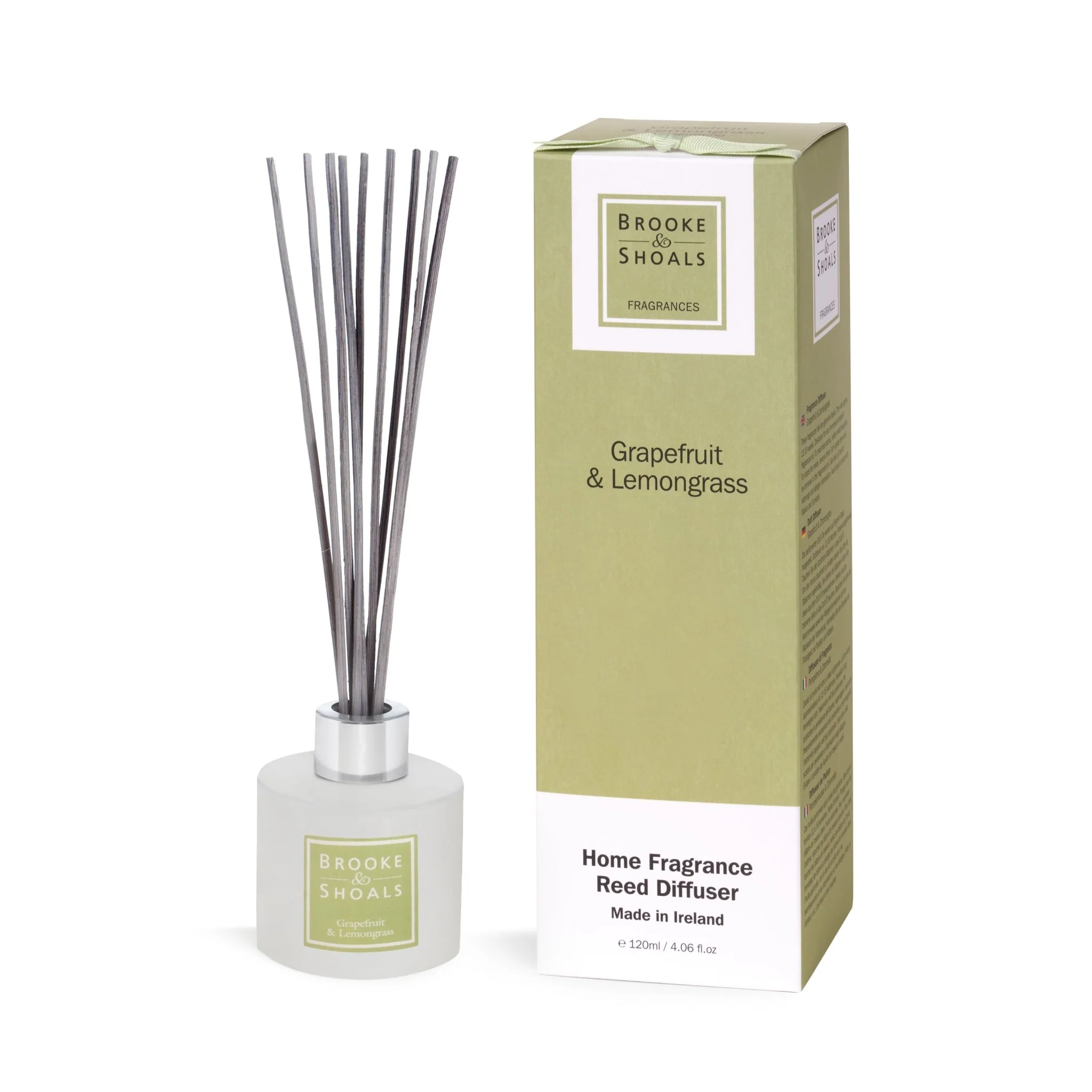 Brooke & Shoals Fragrance Diffuser - Grapefruit & Lemongrass