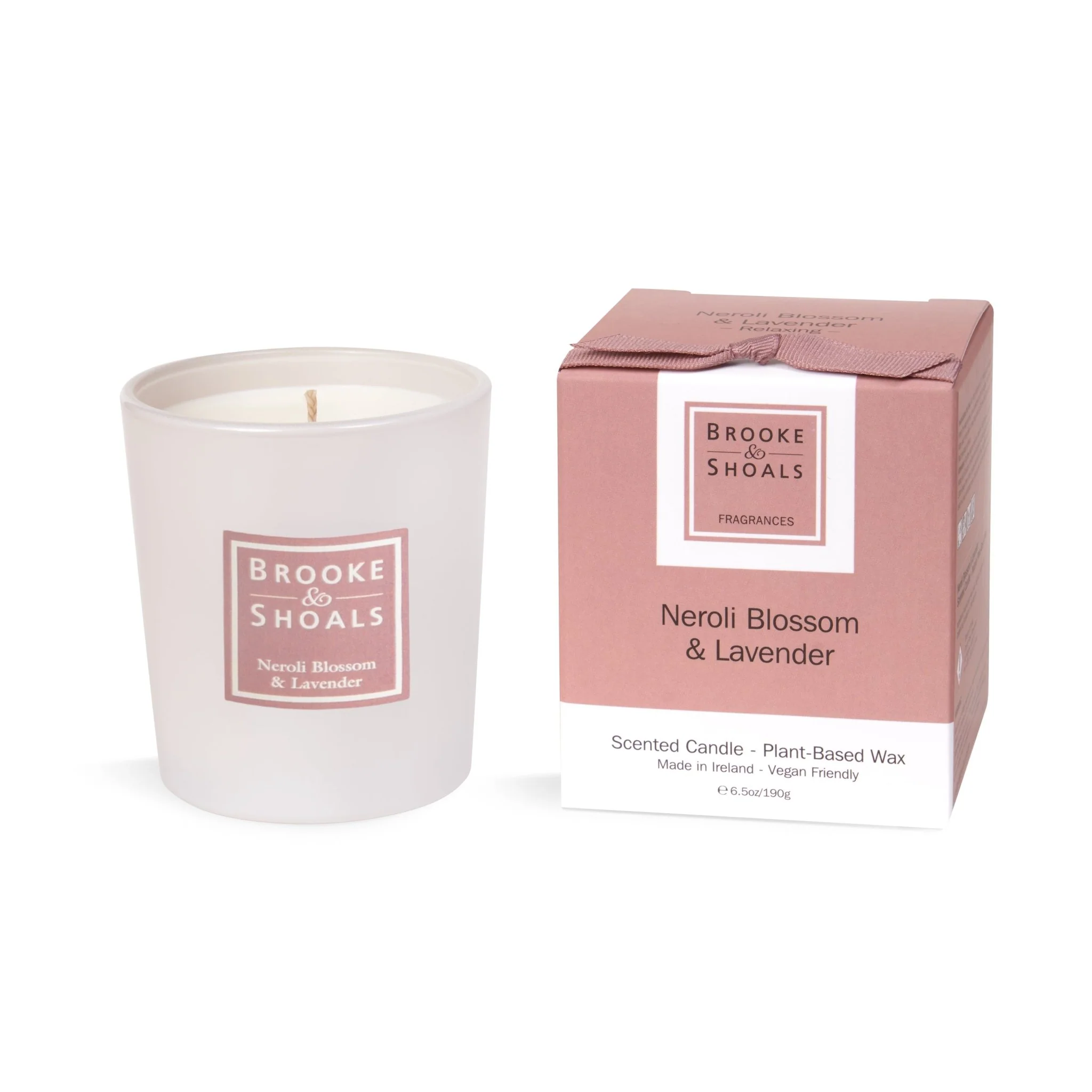 Brooke & Shoals Scented Candle - Neroli Blossom & Lavender