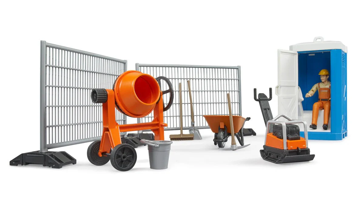 Bruder 62008 bworld Construction Site Set - Image 2