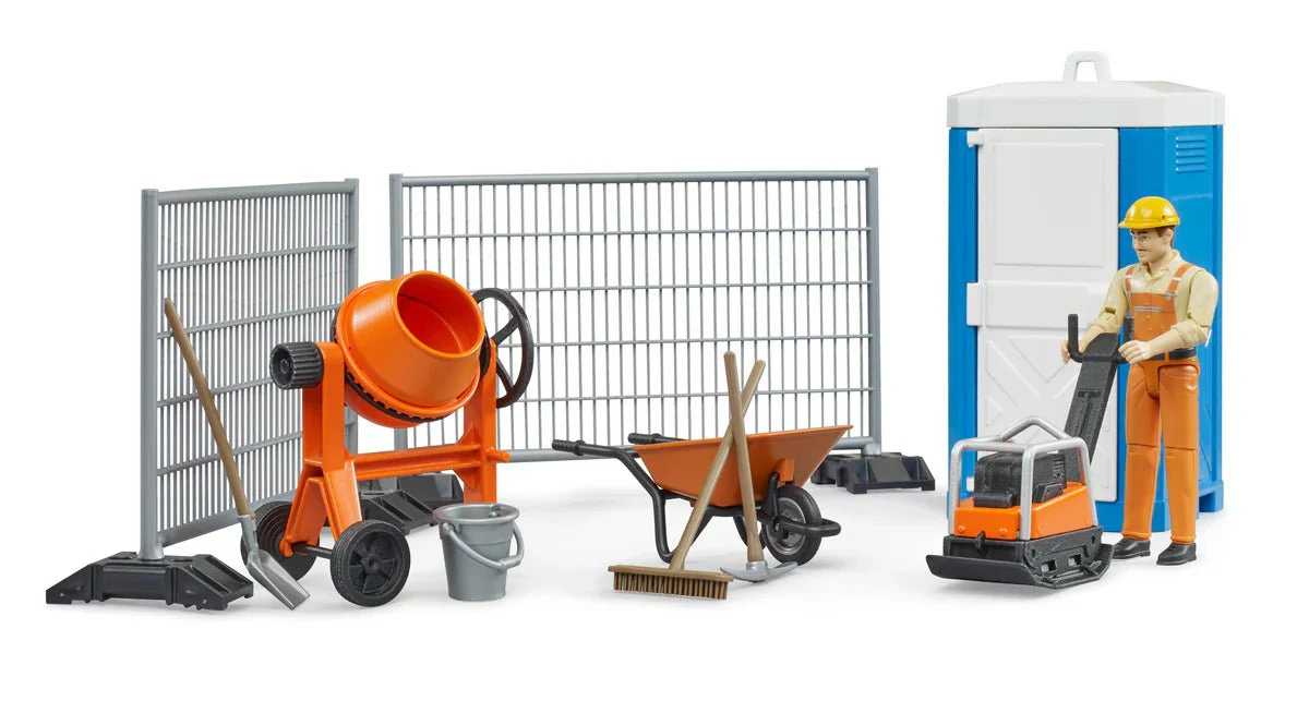 Bruder 62008 bworld Construction Site Set - Image 3