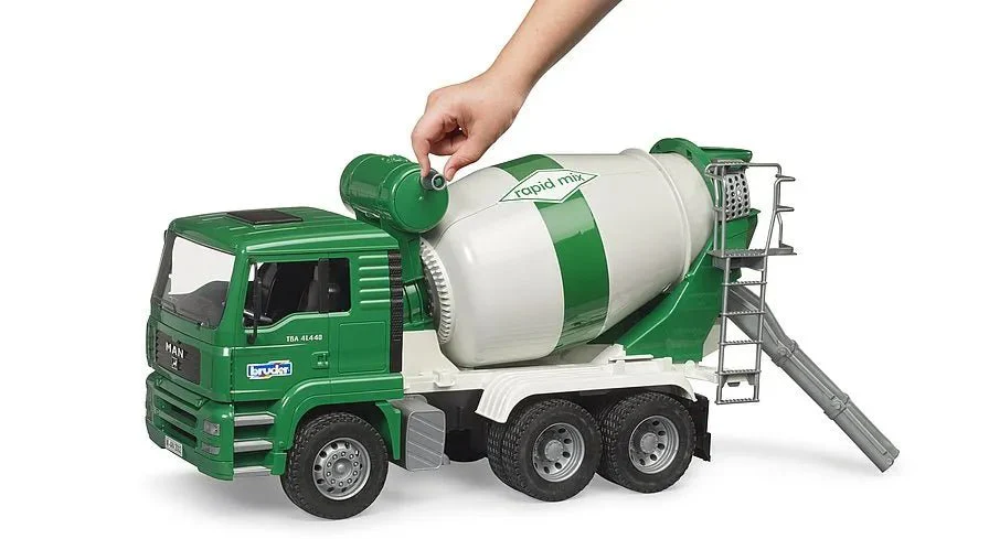 Bruder MAN TGA Cement Mixer Truck - Image 3