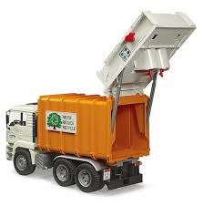 Bruder Man Tga Rear Loading Garbage Truck - Image 2