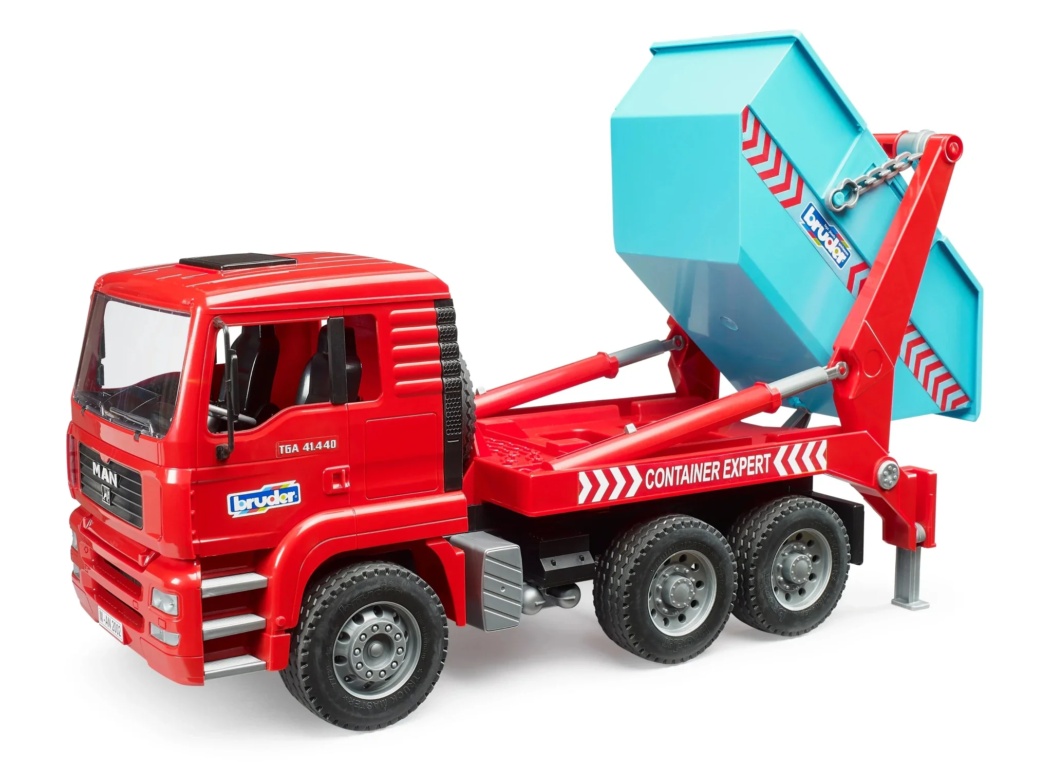 Bruder Man TGA Skip Container Truck - Image 4