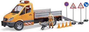 Bruder Mb Sprinter Municipial W/Driver Light & Sound