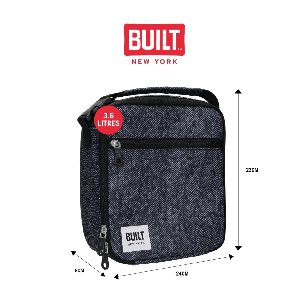 BUILT Lunch Bag, 3.6 L, Professional - Image 2