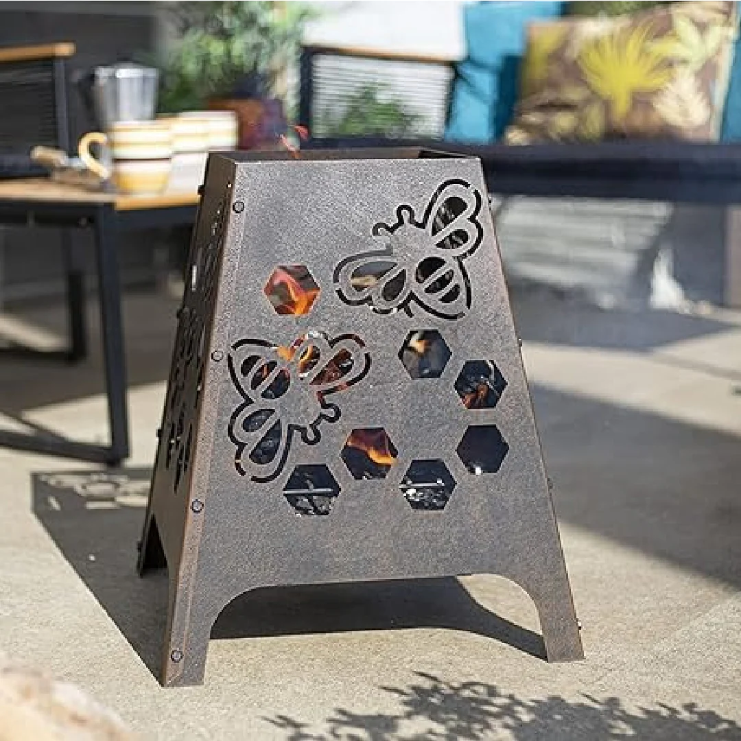 Busy Bee Cut-Out Firepit by La Hacienda - Image 3