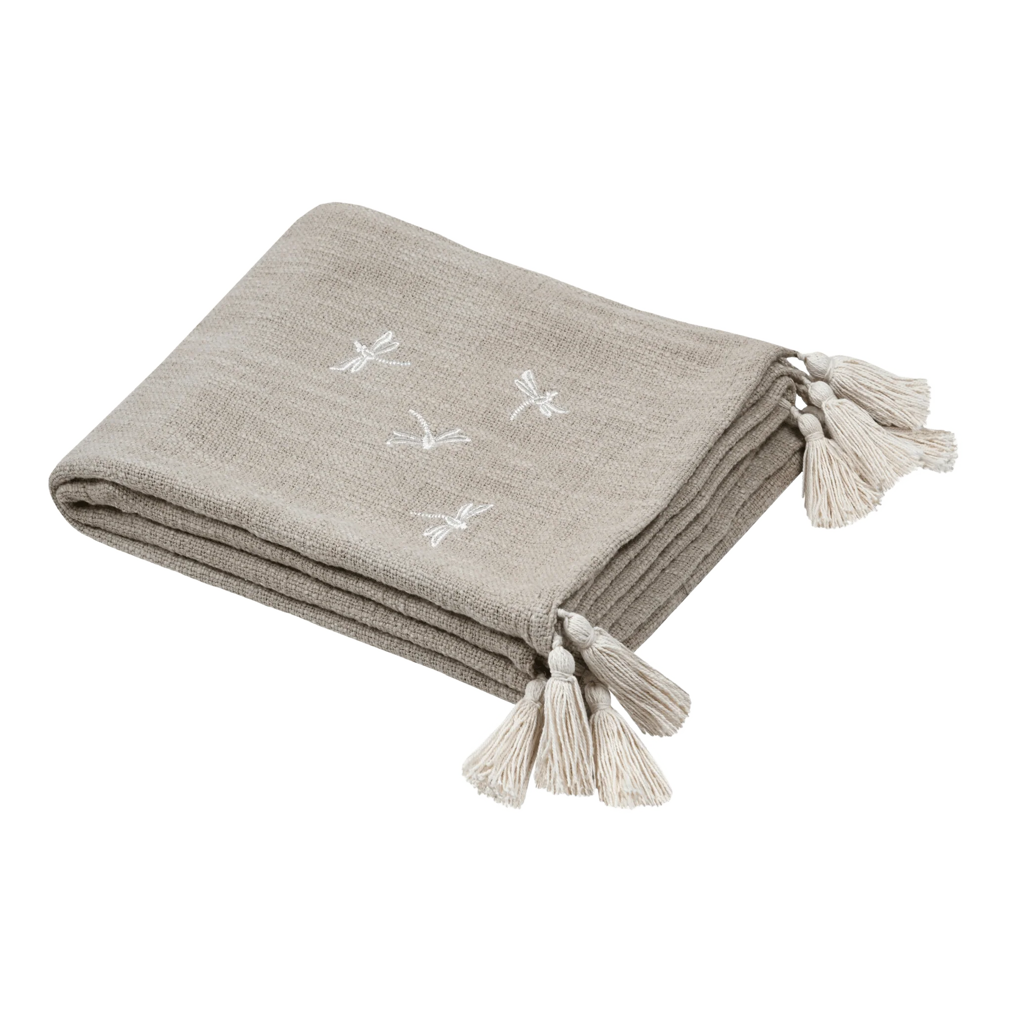 Butine Throw Natural 125 x 180cm