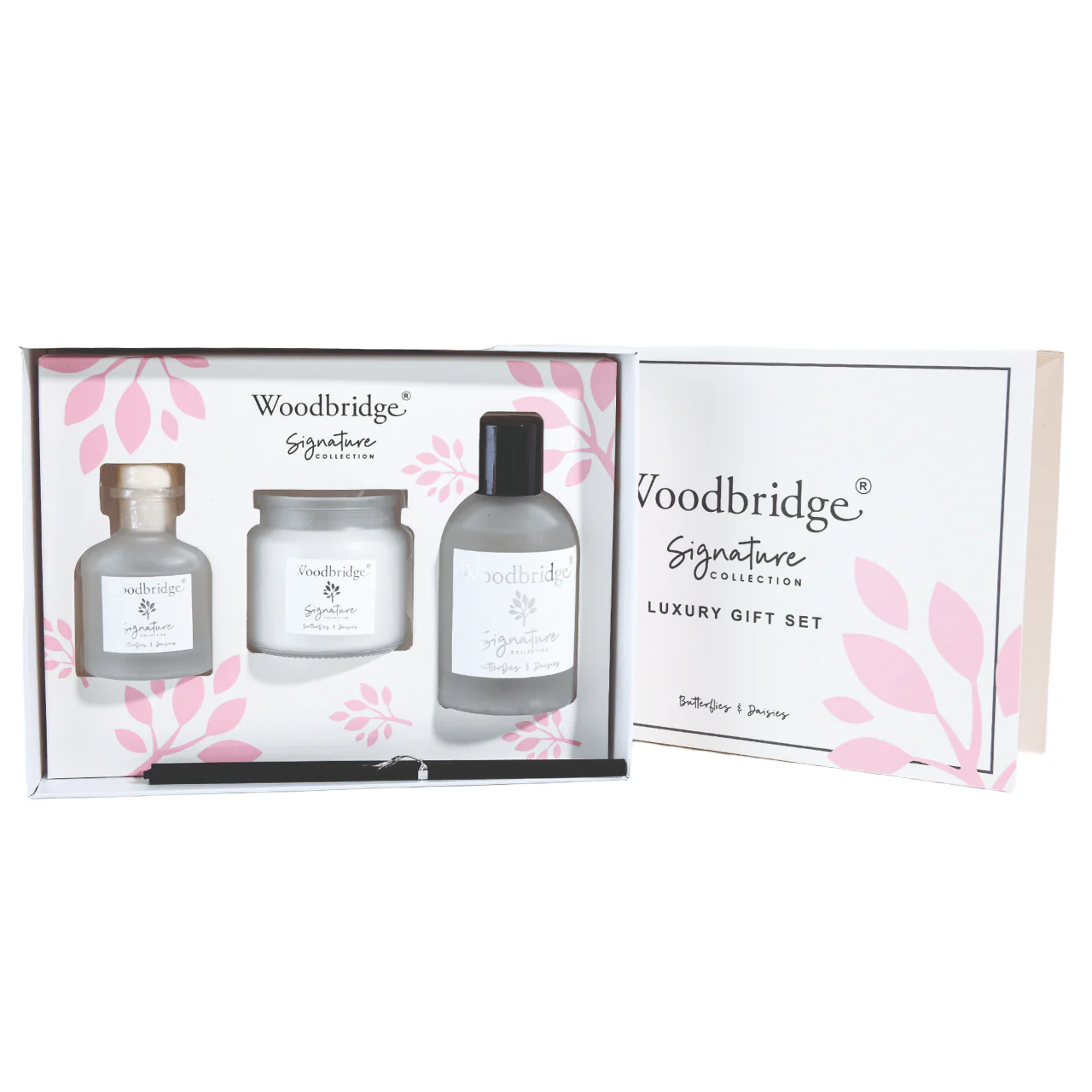Butterflies & Daisies Luxury Gift Set by Woodbridge