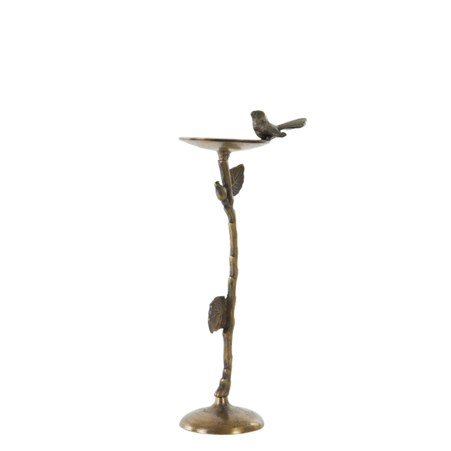 Candle Holder 18 x 11.5 x 40cm BIRD Antique Bronze