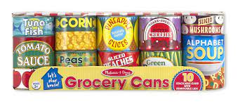 Canned Food Play Set M&D