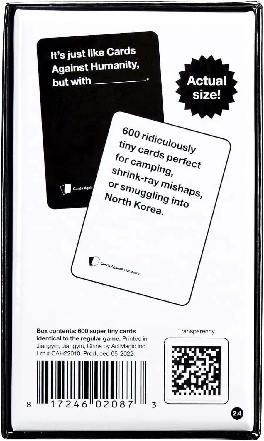 Cards Against Humanity Tiny (US Version) - Image 4