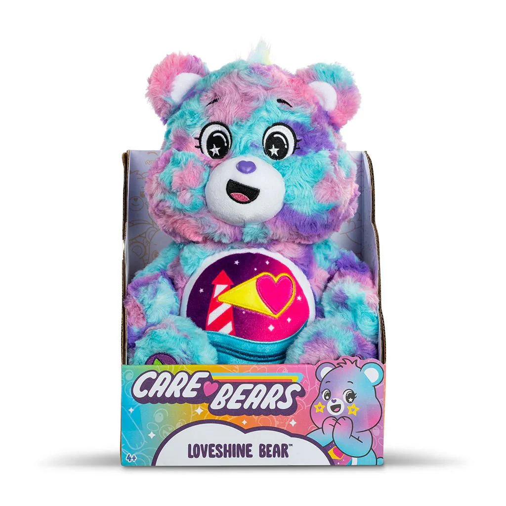 Care Bears 35cm Colour Splash - Loveshine Bear