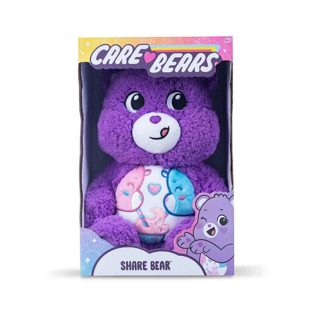 Care Bears 35cm Cosy Collection - Share Bear