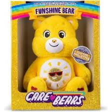 Care Bears 35cm Glitter Belly Medium Plush - Funshine Bear