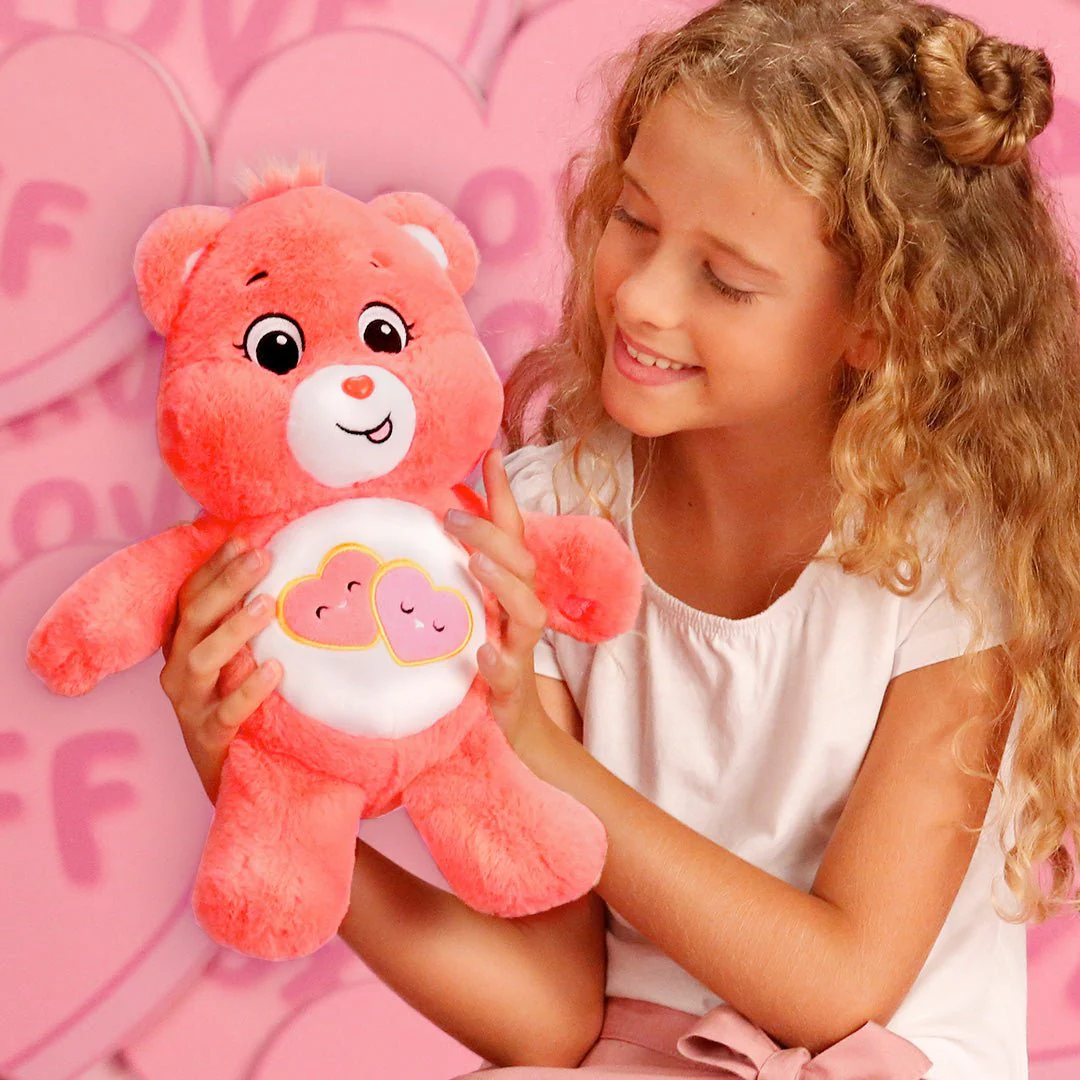 Care Bears 35cm Medium Plush - Love-A-Lot Bear