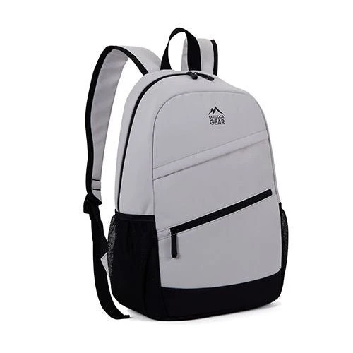 Casual Backpack 4603 - Silver