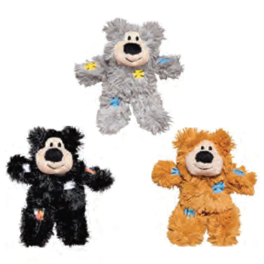 Cat Toy Patchwork Bear Softies - Image 2